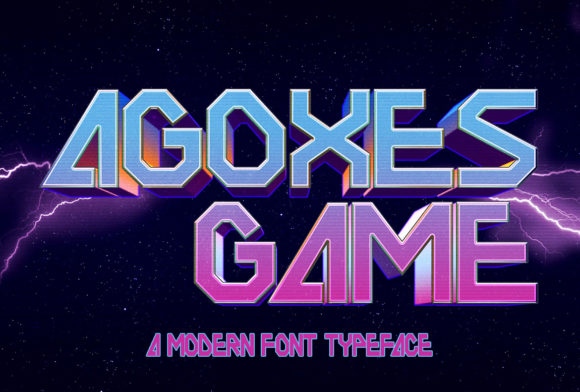 Agoxes Game Font for High-Impact Digital Campaigns