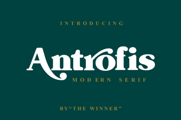 Antrofis Font: A Bold Choice for Editorial Design