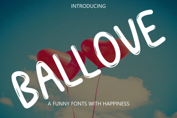 Ballove Display Font for Modern Branding and Marketing