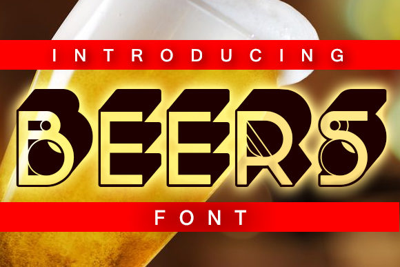 Beers Font: A Bold Display Type for Creative Projects