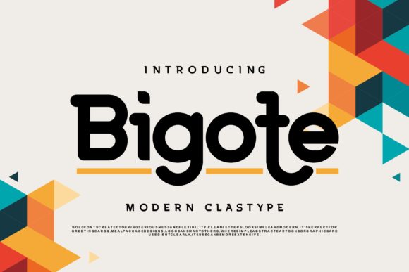 Bigote Font: A Simple, Stylish Typeface for Craft Creators