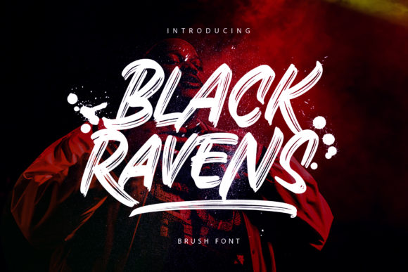 Black Ravens Font: A Bold Display Typeface for Editorial Design
