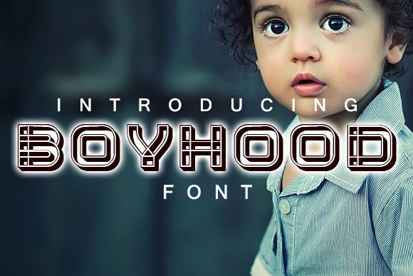 Boyhood Font: A Bold Display Typeface for Business Branding