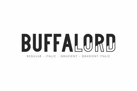 Buffalord Display Font for Bold Small Business Branding