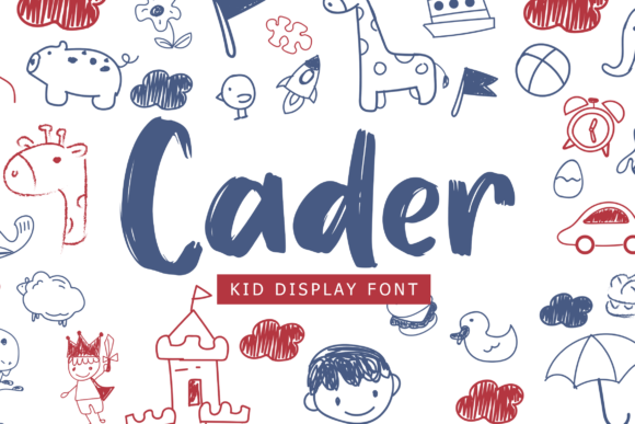 Cader Display Font for Joyful Creative Makers
