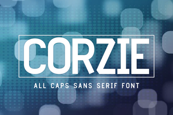 Corzie Font: Bold Typography for Memorable Brand Content