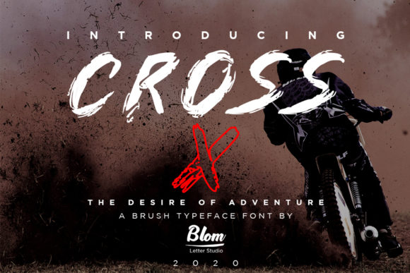 Cross X Font: A Bold Display Typeface for Creative Web Design
