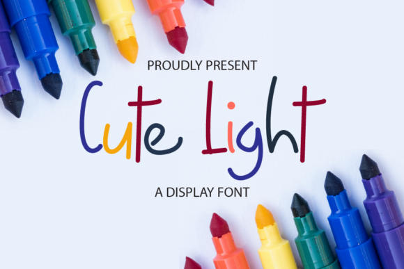 Cute Light Font for a Memorable Brand Look