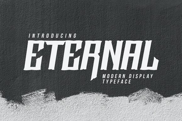 Eternal Display Font for Marketers and Designers