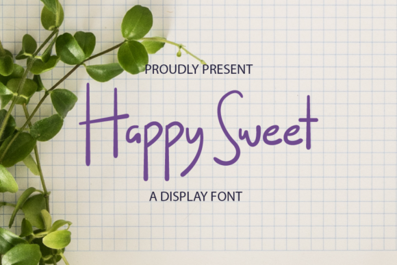 Happy Sweet Font Review: A Handwritten Typeface for Creative Makers