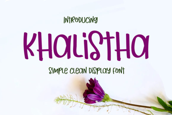 Khalistha: The Display Font That Elevates Your Message