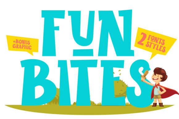 LD Funbites: A Display Font That Adds Personality to Editorial Design