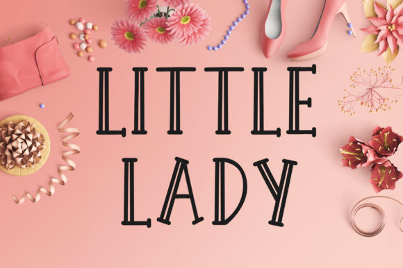 Little Lady Font for Creative Design Projects