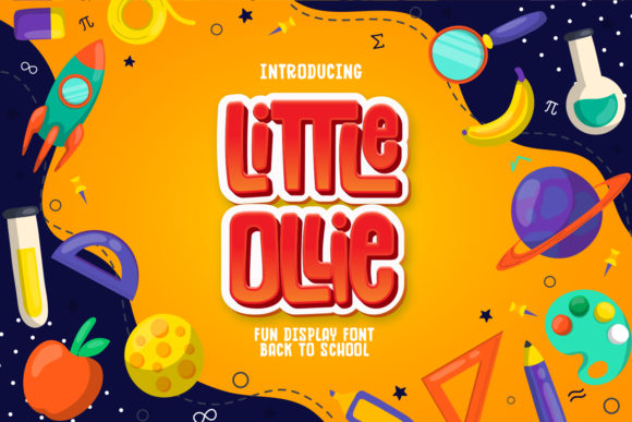 Little Ollie Font: A Joyful Display Typeface for Creative Branding