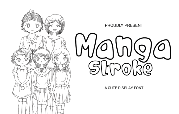 Manga Stroke Font: A Playful Display Typeface for Stronger Campaigns