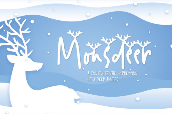 Monsdeer Font Adds Whimsy to Branding Projects