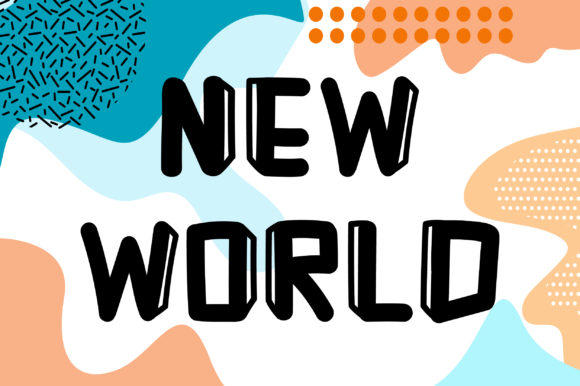 New World Font: A Display Typeface That Elevates Campaign Impact