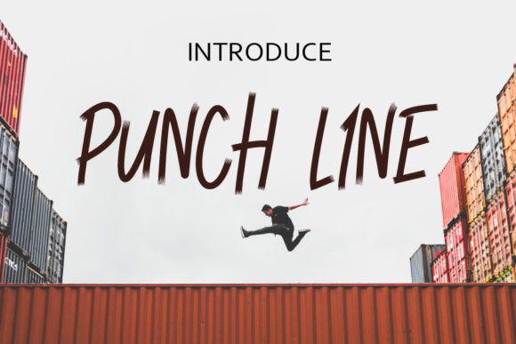 Punch Line Font: A Display Typeface That Elevates Creative Campaigns