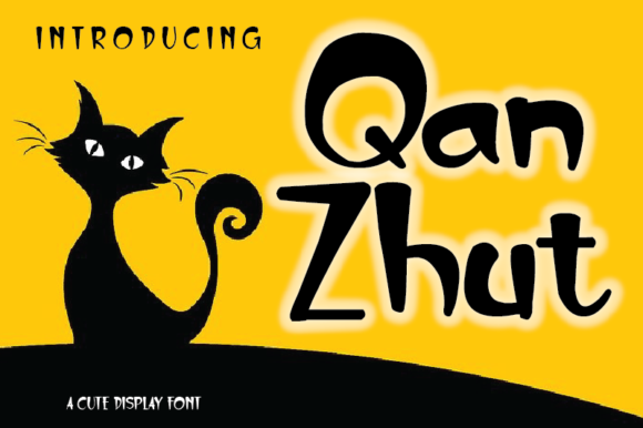 Qan Zhut Font for Quirky Branding Projects
