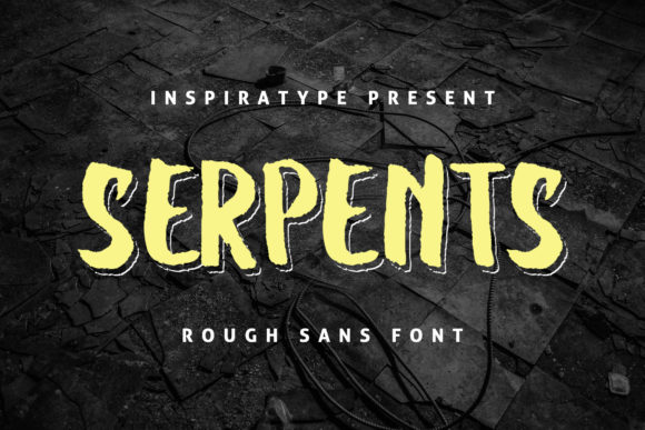Serpents Typeface: Elevating Brand Identity with Authentic Display Fonts
