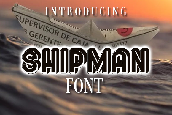 Shipman Font: A Bold Display Typeface for Memorable Campaigns