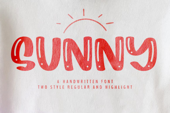 Sunny Display Font for Creative Makers and Sellers