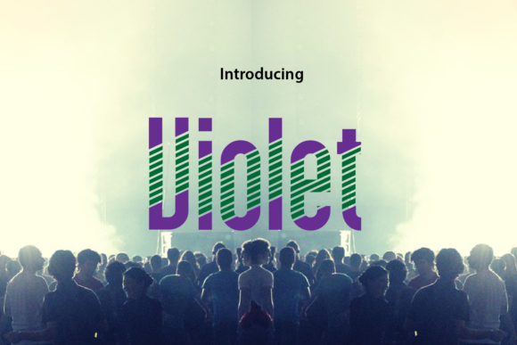 Violet Display Font for Modern Brand Identity